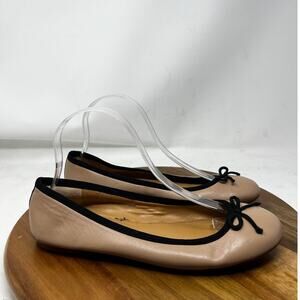 J.‎ Crew Flats Womens Light Pink Ballerina Shoes with Bow Size 7.5